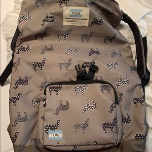 Toms bookbag- never used!